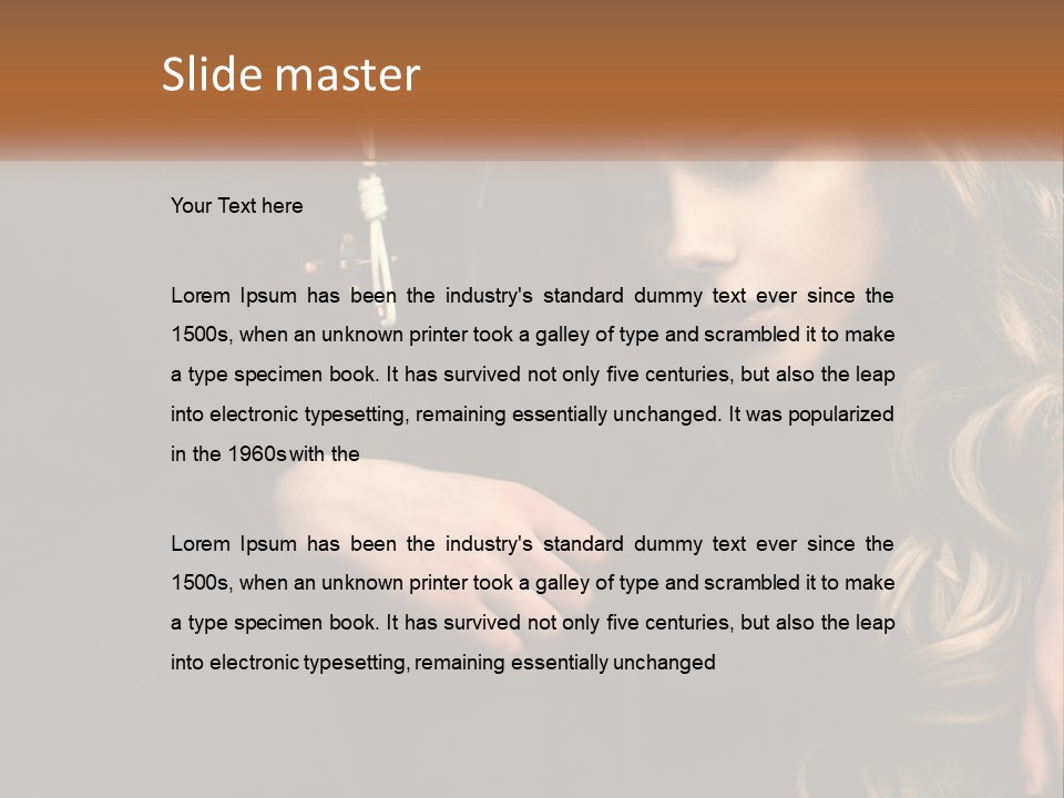 Technology Supply Industry PowerPoint Template