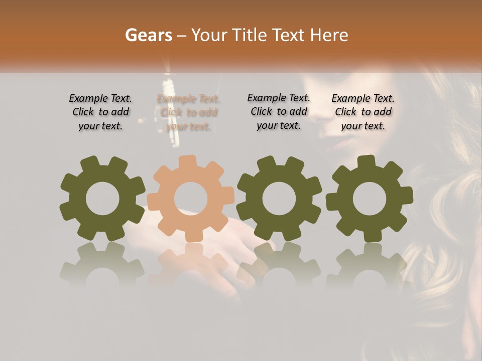 Technology Supply Industry PowerPoint Template