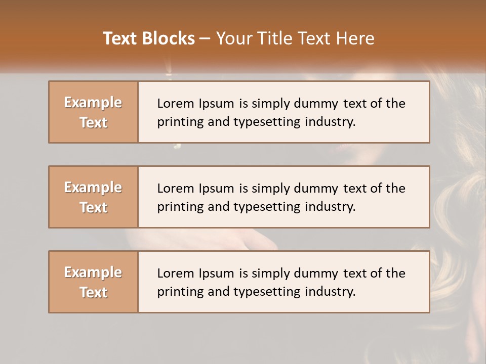 Technology Supply Industry PowerPoint Template