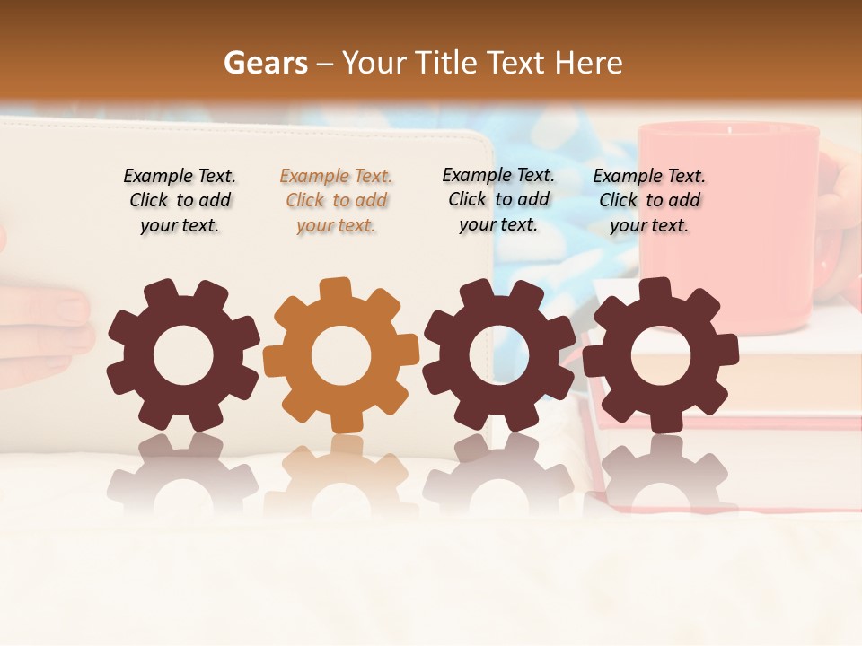 White Condition Cool PowerPoint Template