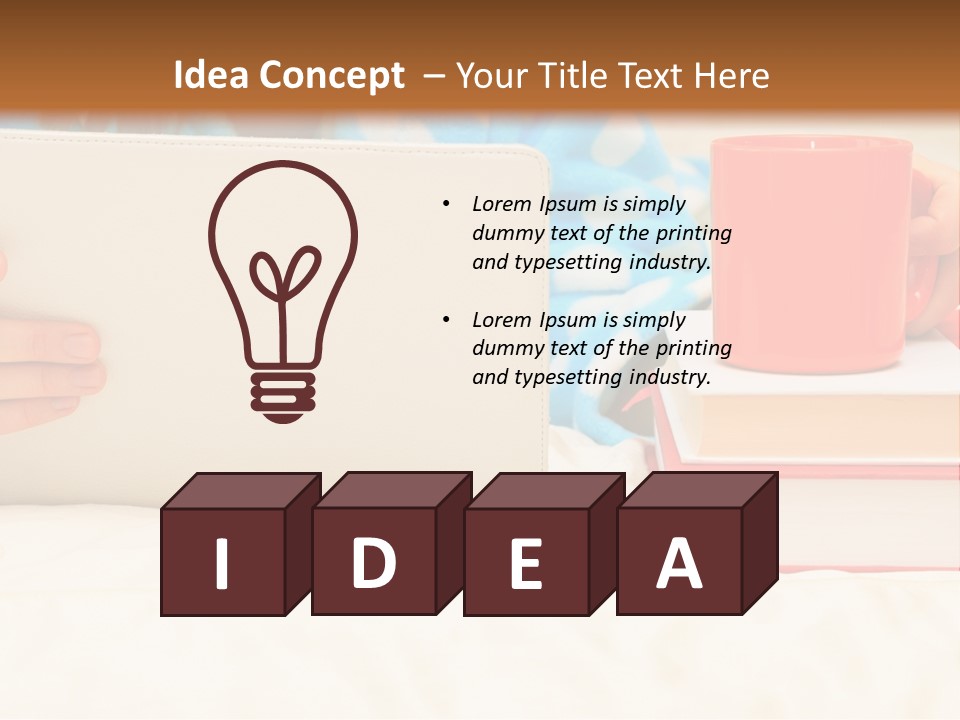 White Condition Cool PowerPoint Template