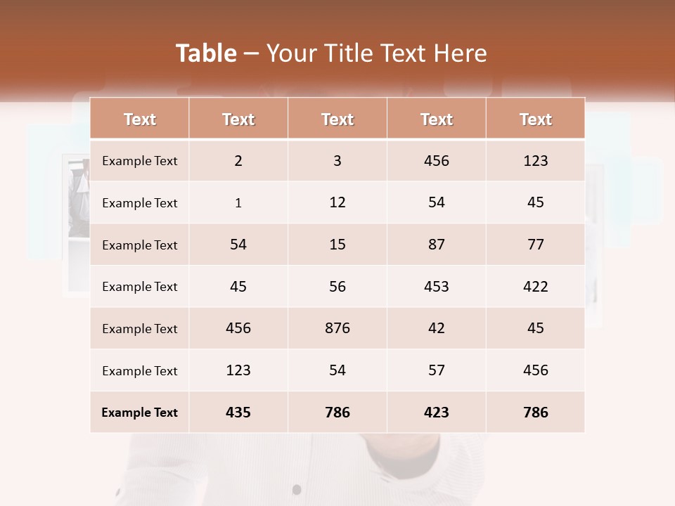 Unit Technology Supply PowerPoint Template