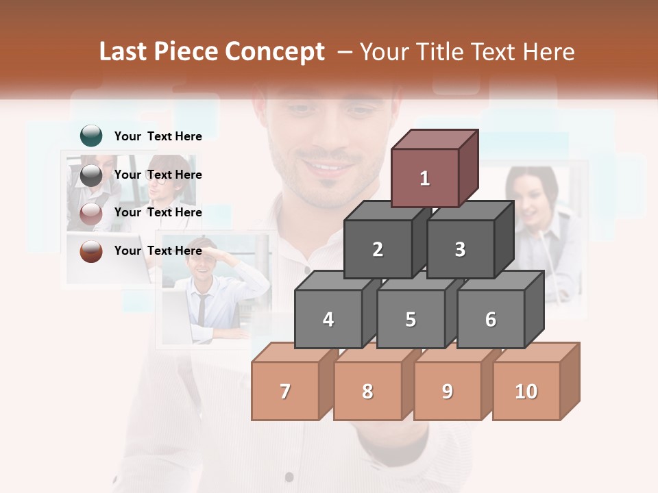 Unit Technology Supply PowerPoint Template
