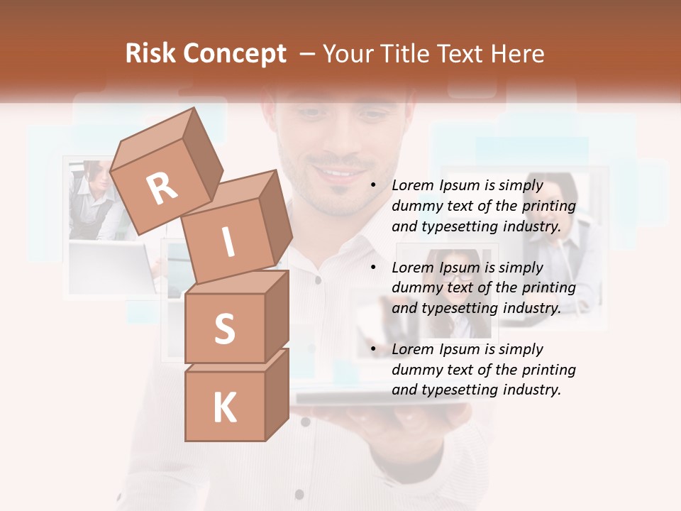 Unit Technology Supply PowerPoint Template