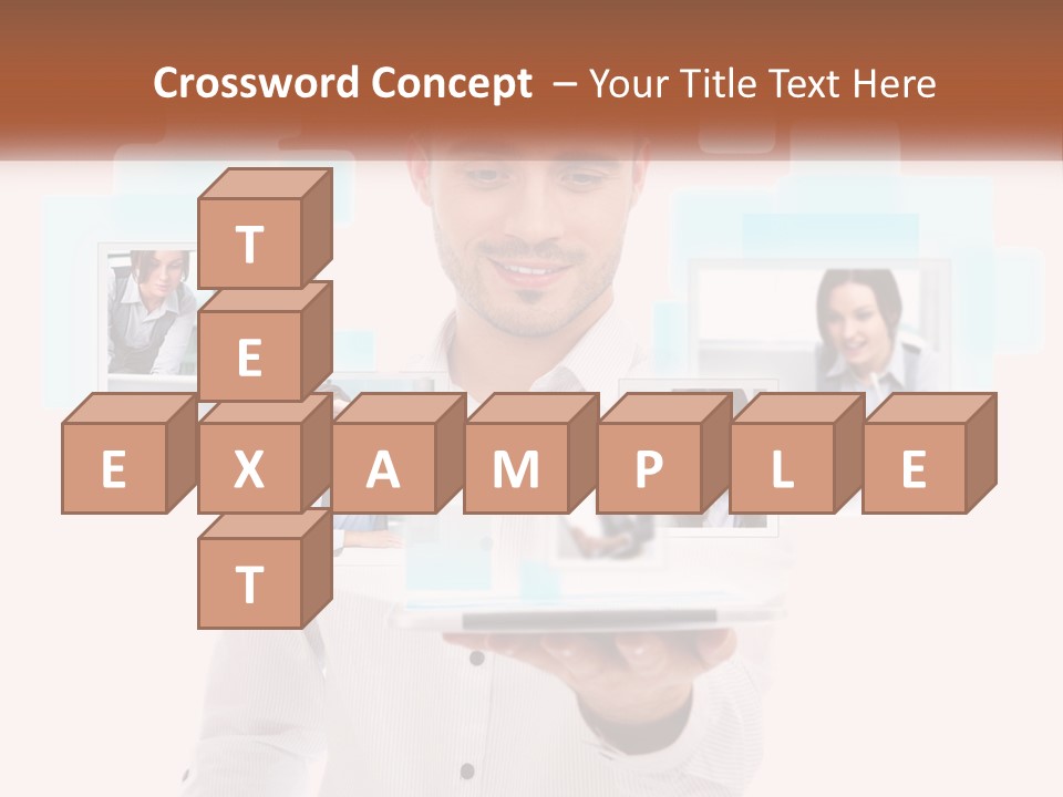 Unit Technology Supply PowerPoint Template