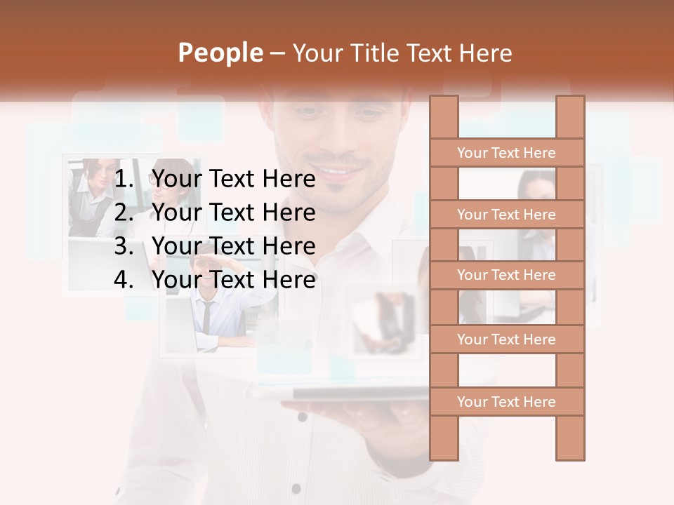 Unit Technology Supply PowerPoint Template