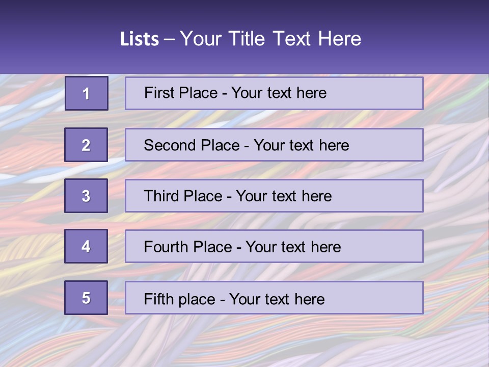 Ventilation Electricity Heat PowerPoint Template