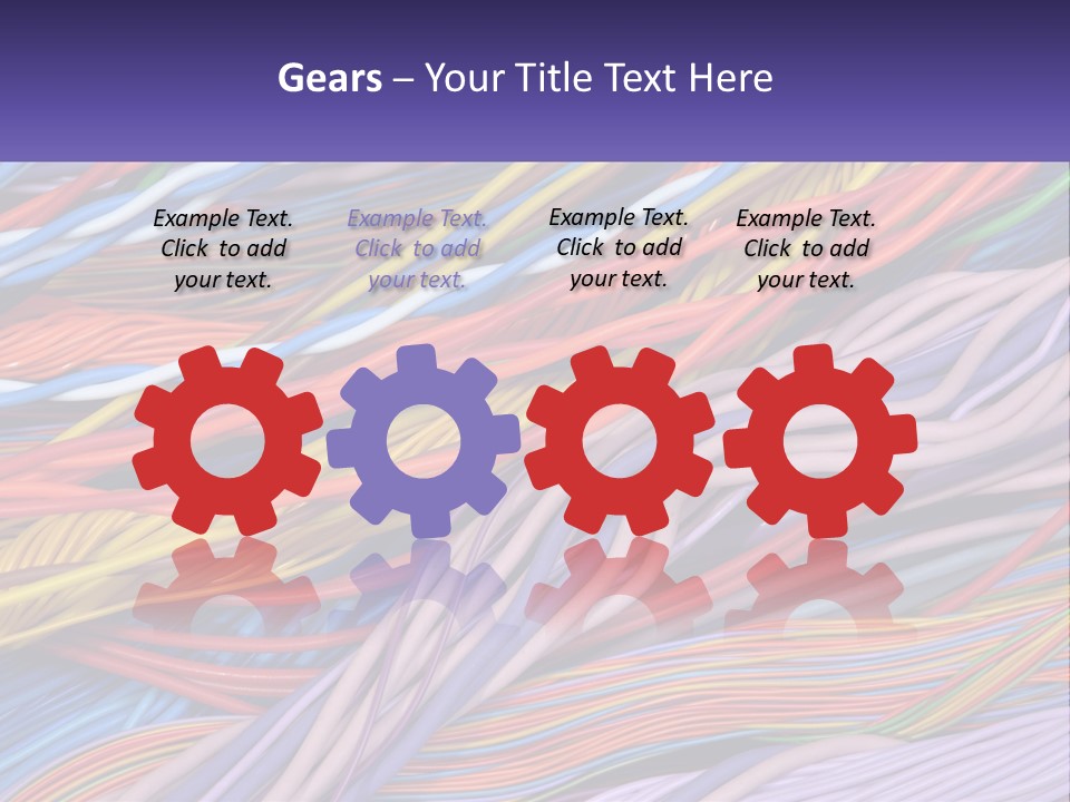 Ventilation Electricity Heat PowerPoint Template