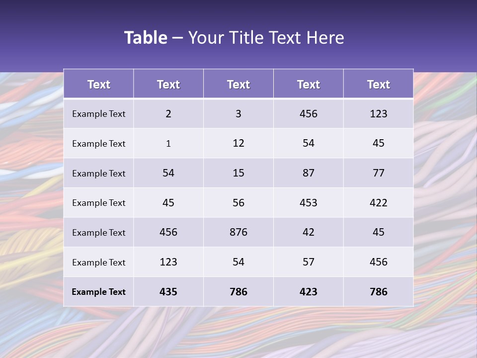 Ventilation Electricity Heat PowerPoint Template