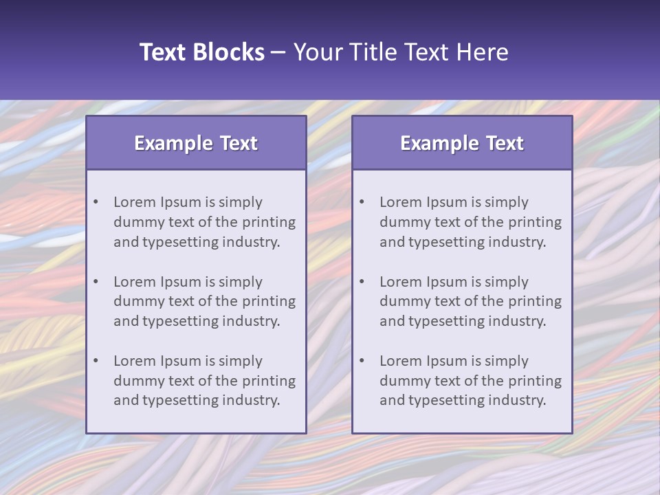 Ventilation Electricity Heat PowerPoint Template