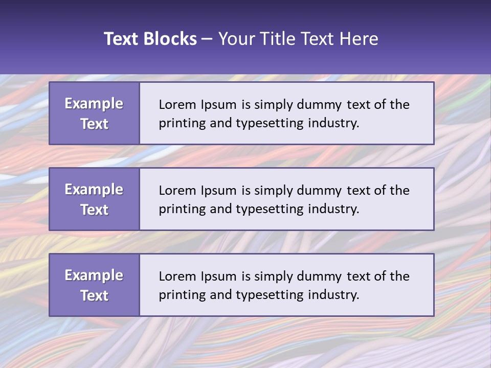 Ventilation Electricity Heat PowerPoint Template