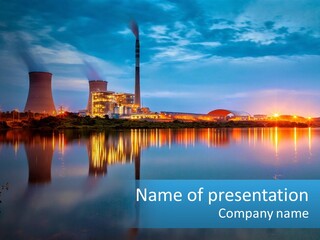 Cool Electric Heat PowerPoint Template