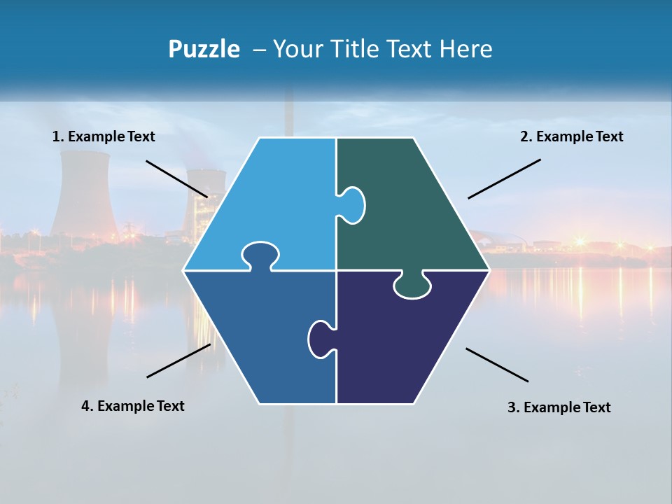 Cool Electric Heat PowerPoint Template