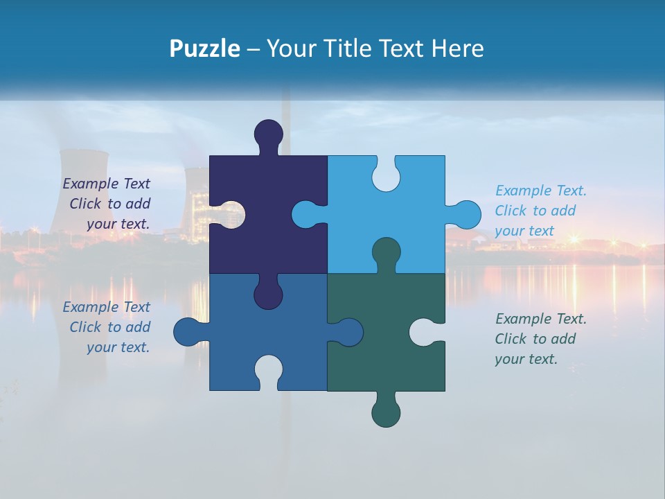 Cool Electric Heat PowerPoint Template