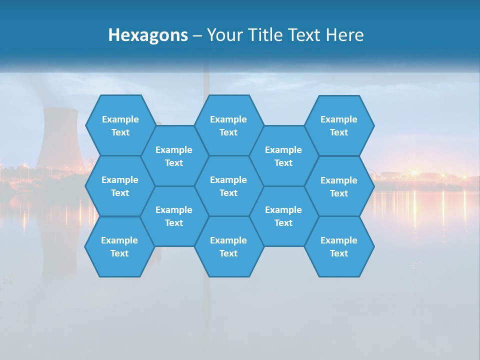 Cool Electric Heat PowerPoint Template