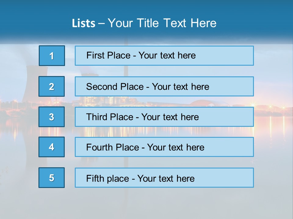Cool Electric Heat PowerPoint Template