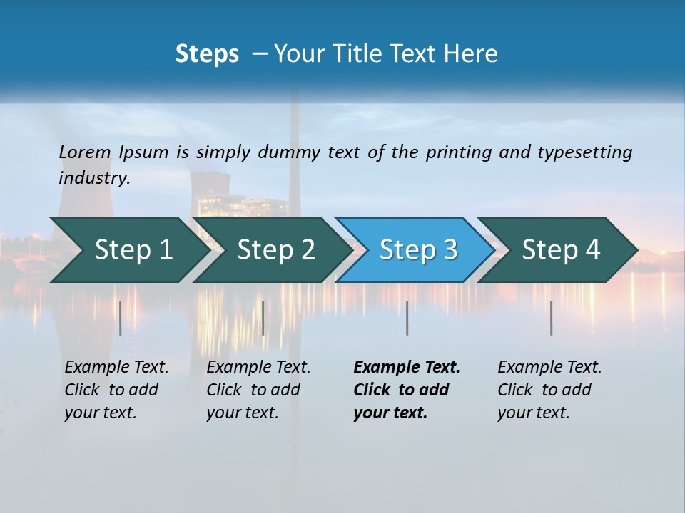 Cool Electric Heat PowerPoint Template