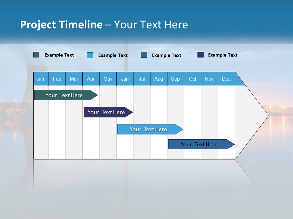 Cool Electric Heat PowerPoint Template