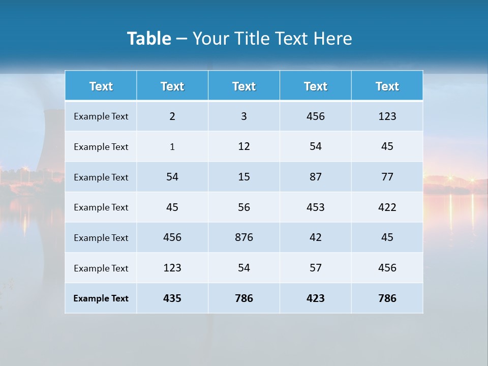 Cool Electric Heat PowerPoint Template