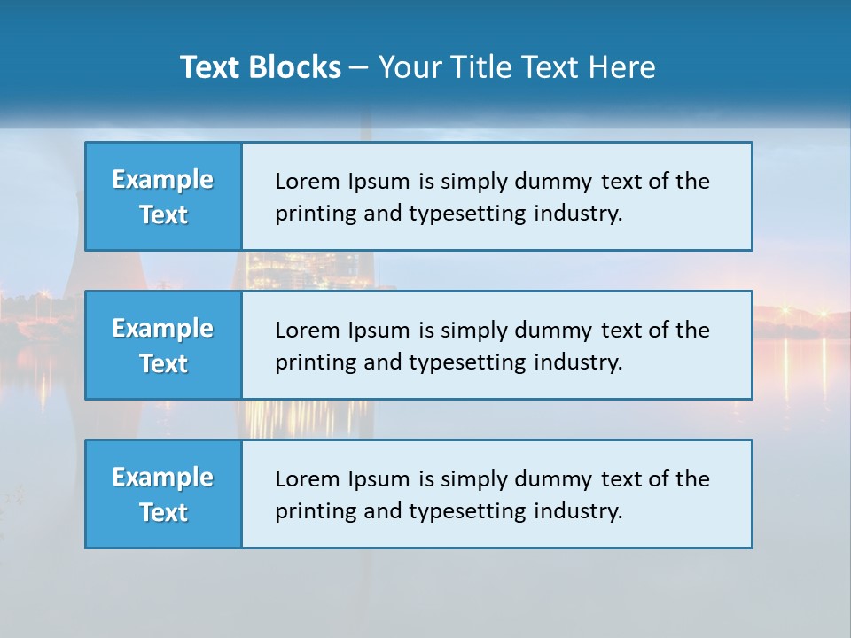 Cool Electric Heat PowerPoint Template