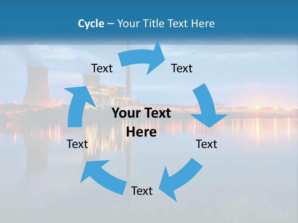 Cool Electric Heat PowerPoint Template
