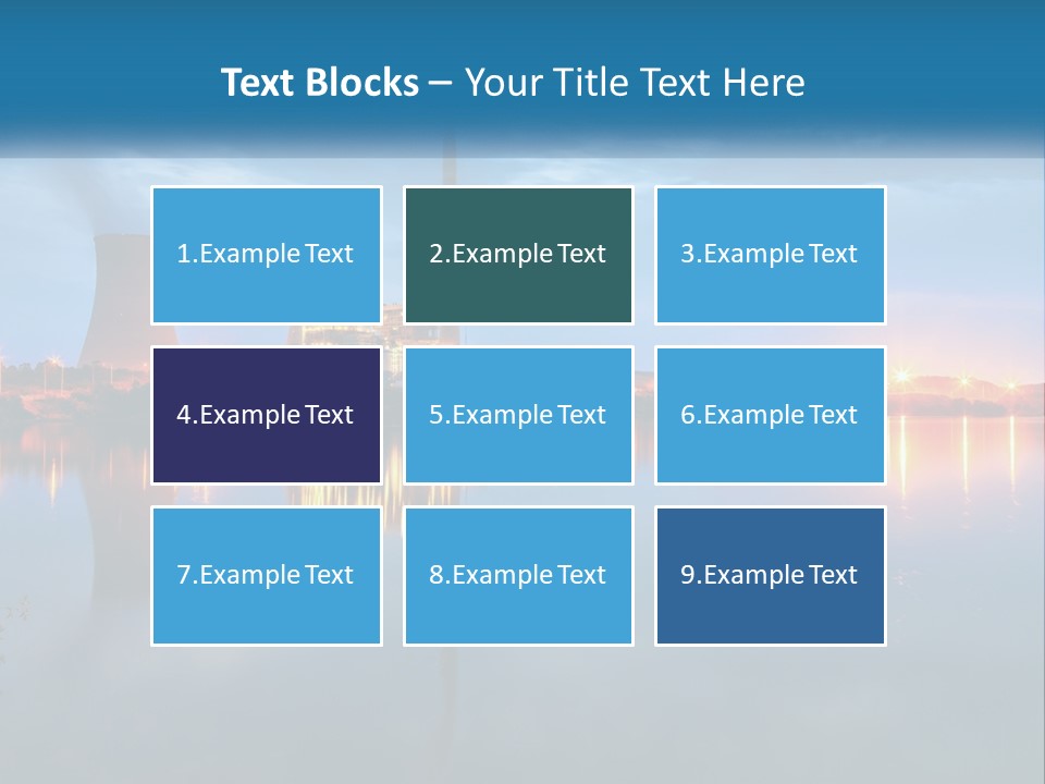 Cool Electric Heat PowerPoint Template