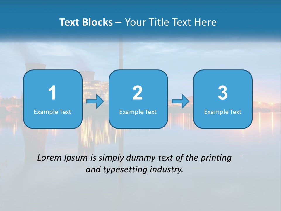 Cool Electric Heat PowerPoint Template