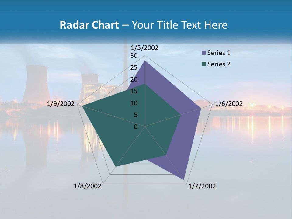 Cool Electric Heat PowerPoint Template