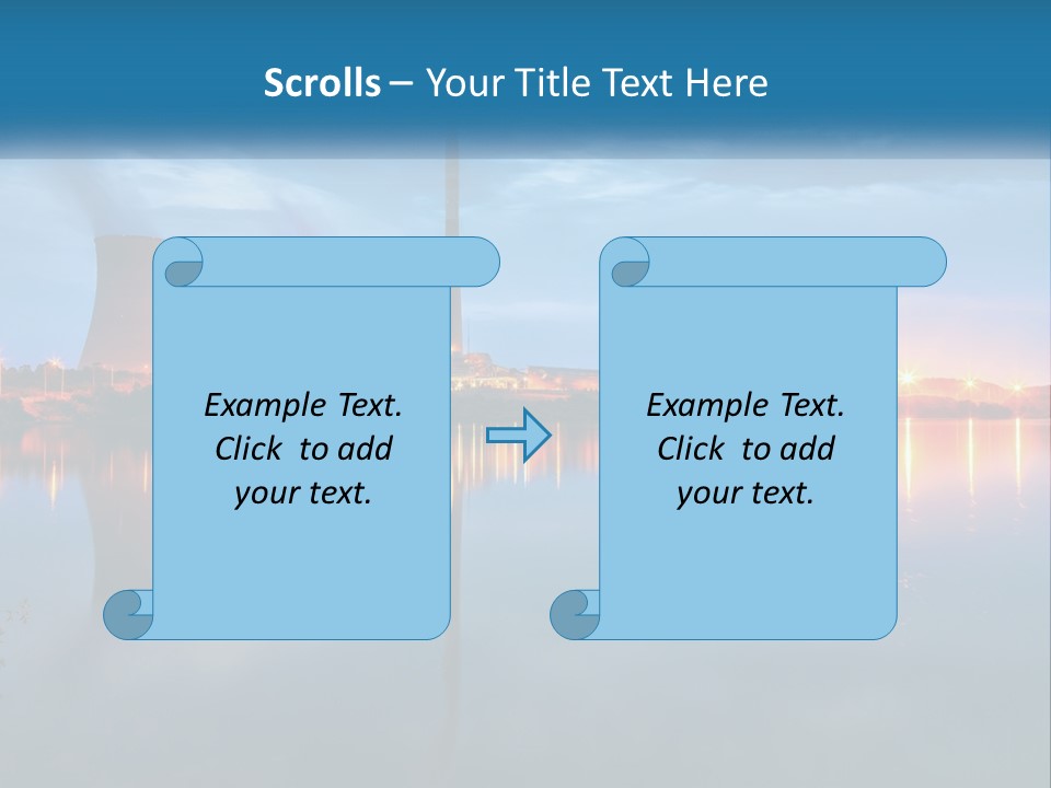 Cool Electric Heat PowerPoint Template