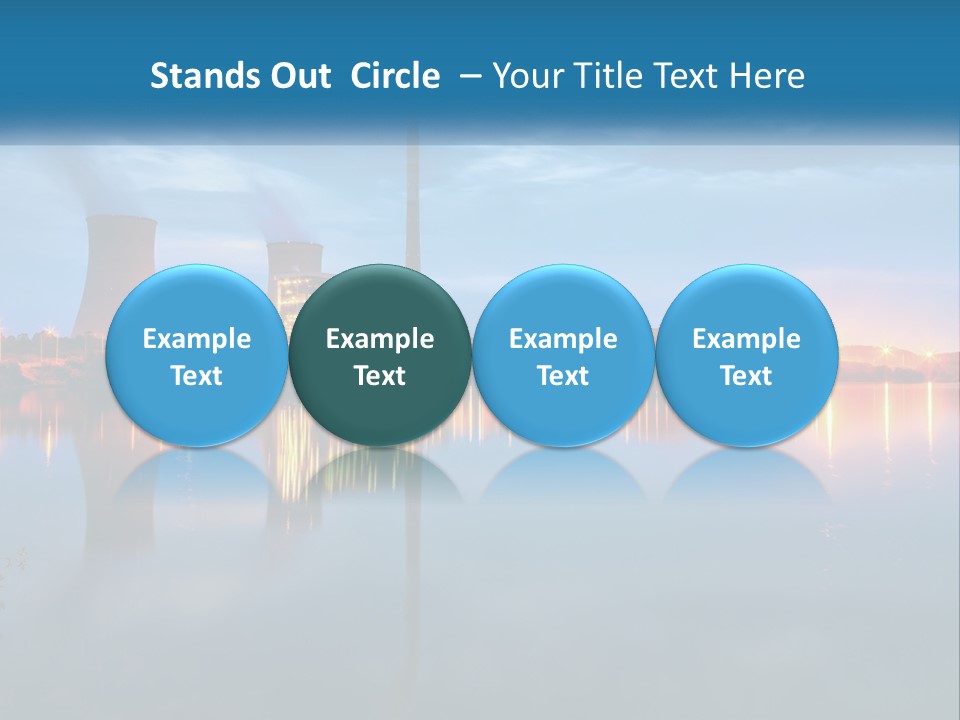 Cool Electric Heat PowerPoint Template