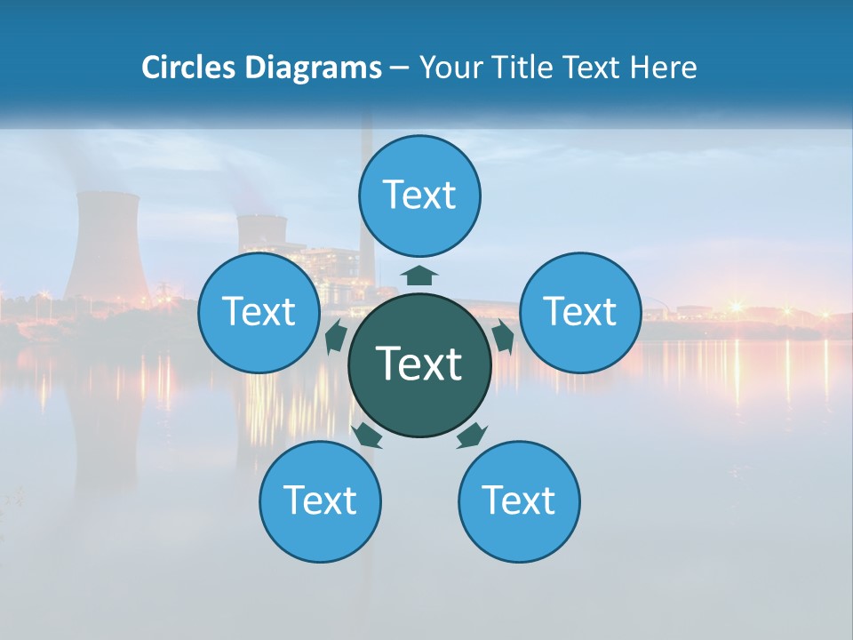 Cool Electric Heat PowerPoint Template