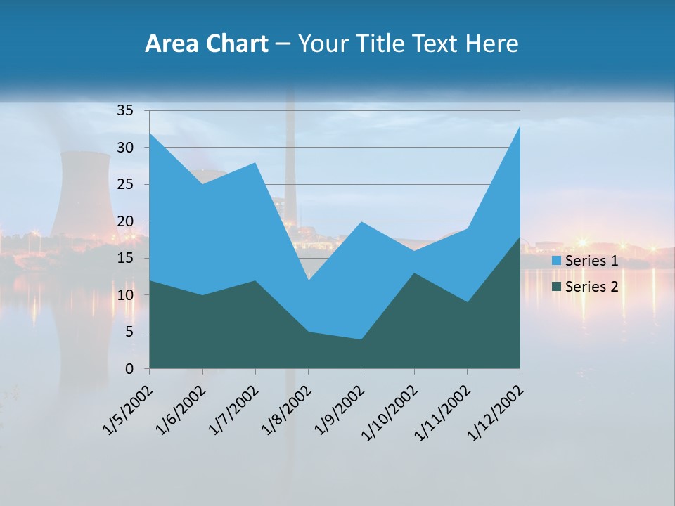 Cool Electric Heat PowerPoint Template