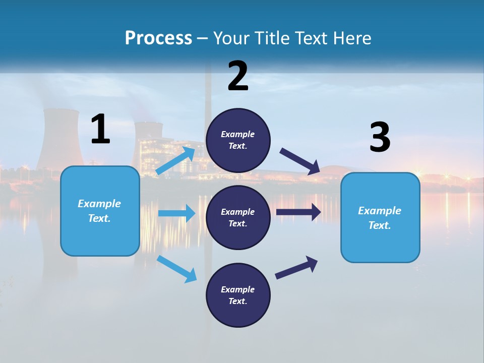 Cool Electric Heat PowerPoint Template