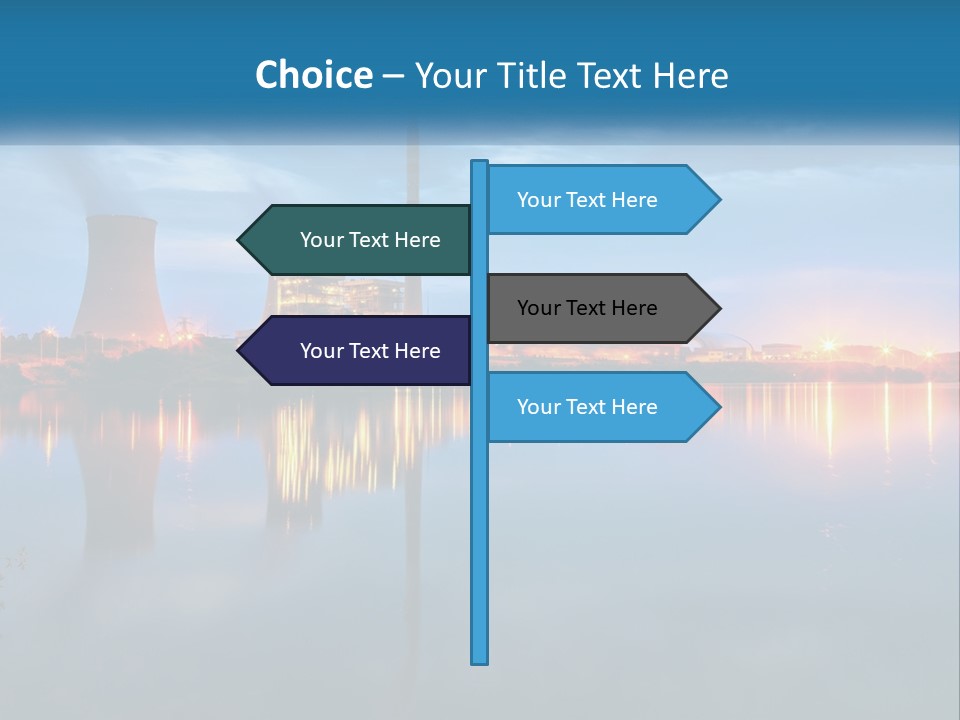 Cool Electric Heat PowerPoint Template