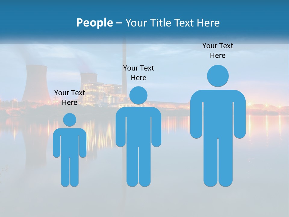 Cool Electric Heat PowerPoint Template