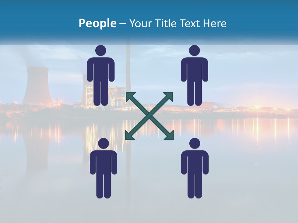 Cool Electric Heat PowerPoint Template