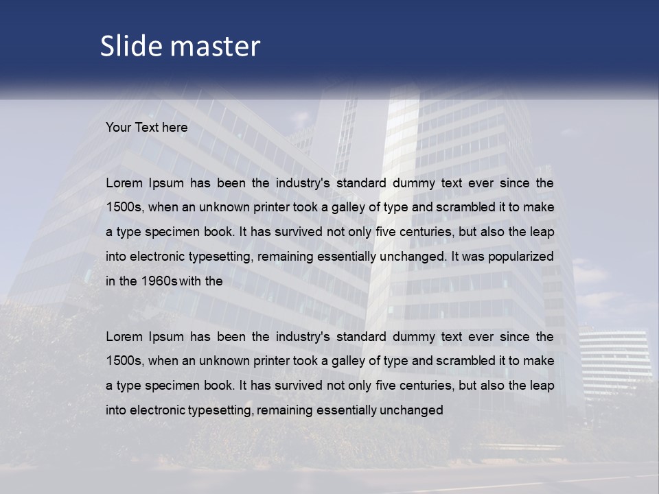 House Ventilation Technology PowerPoint Template