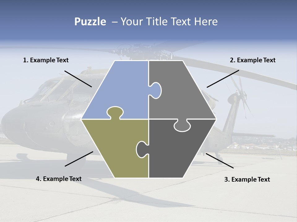 White Air Cold PowerPoint Template