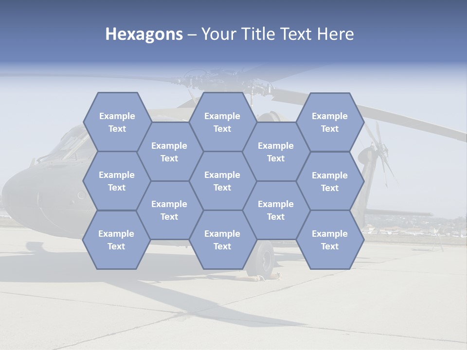 White Air Cold PowerPoint Template