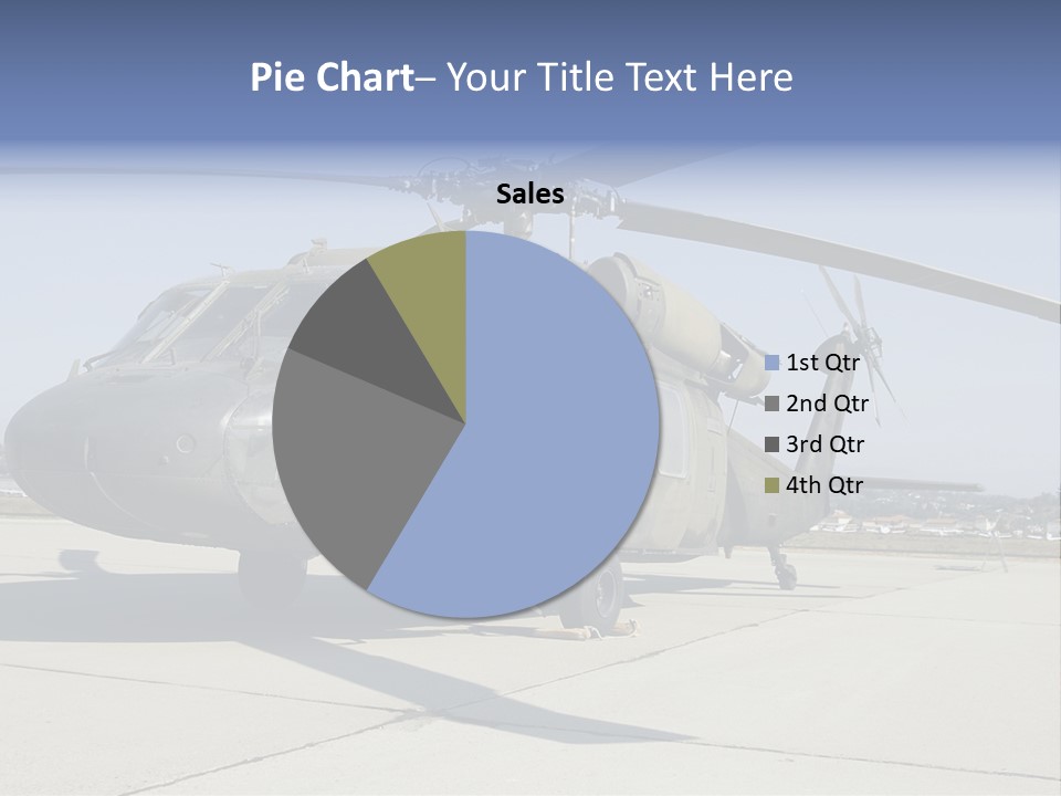 White Air Cold PowerPoint Template