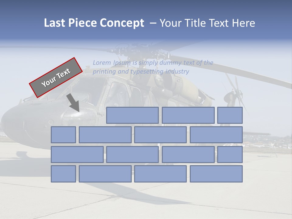 White Air Cold PowerPoint Template