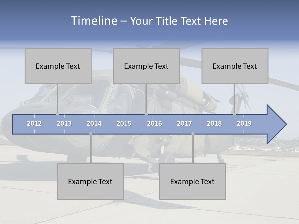 White Air Cold PowerPoint Template