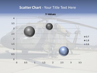 White Air Cold PowerPoint Template