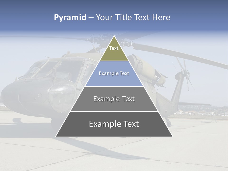 White Air Cold PowerPoint Template