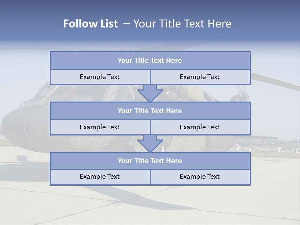 White Air Cold PowerPoint Template