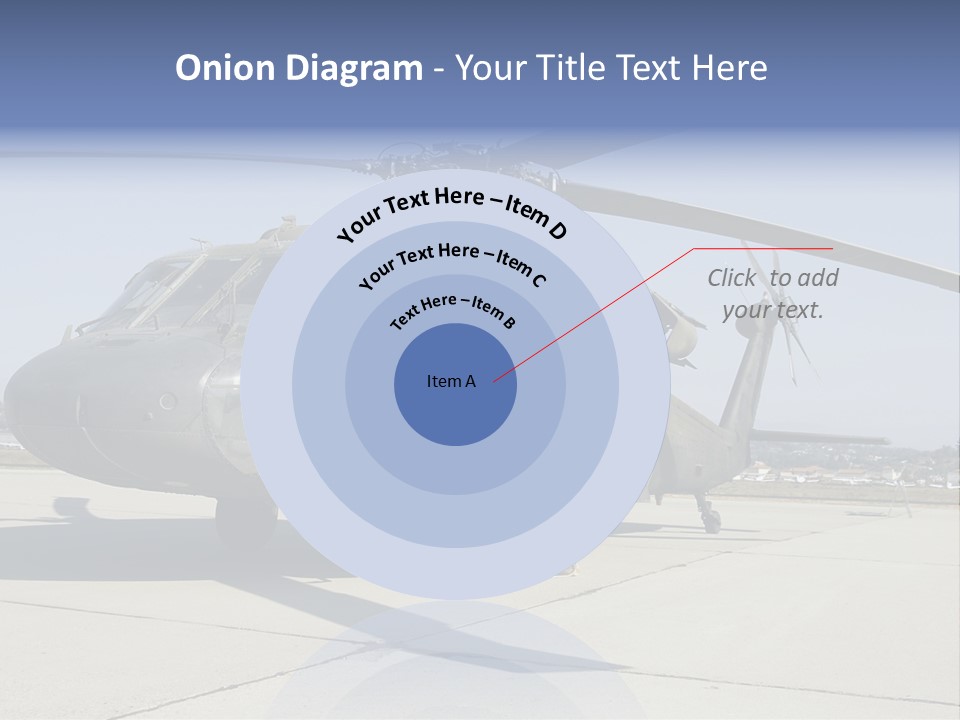 White Air Cold PowerPoint Template