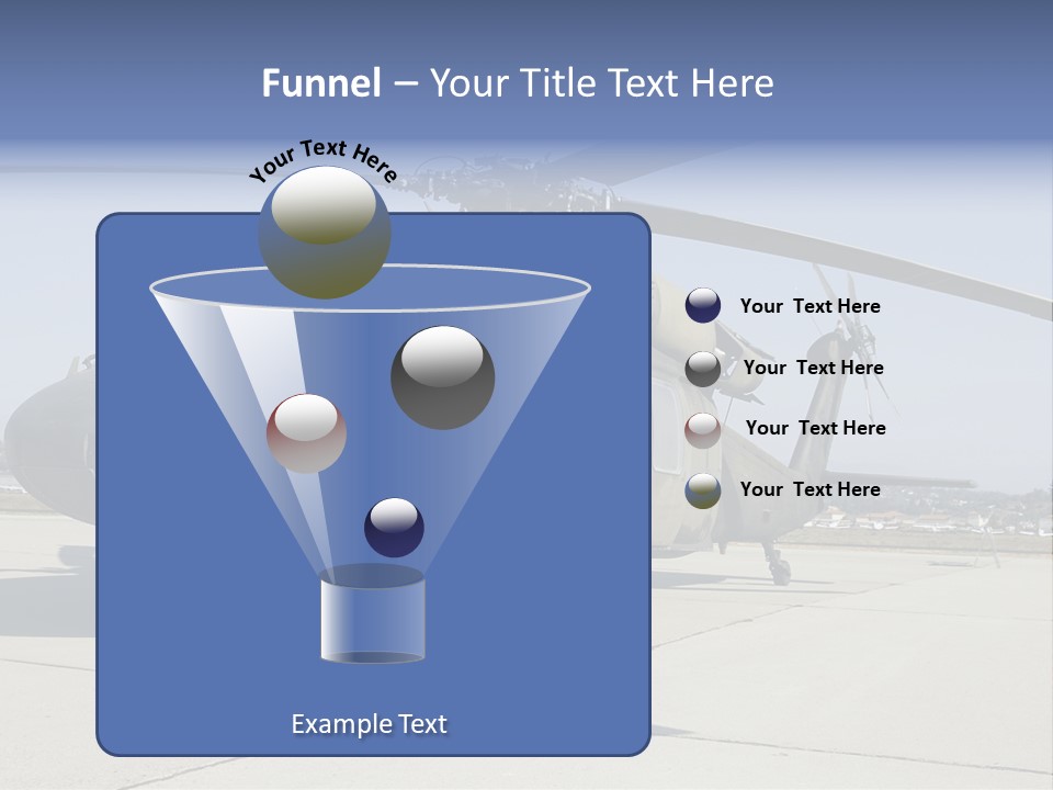 White Air Cold PowerPoint Template