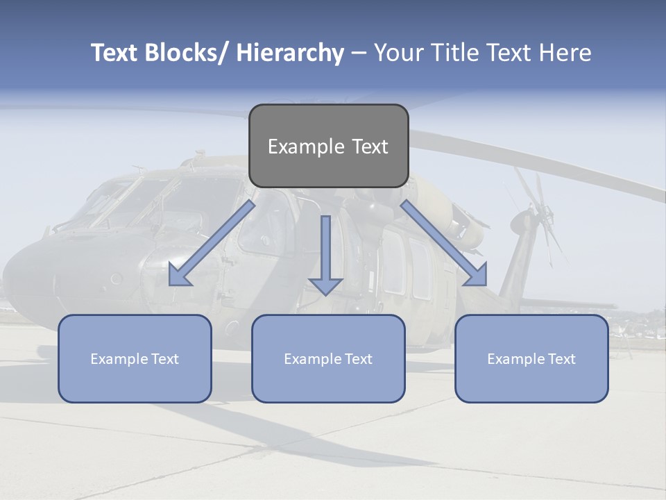 White Air Cold PowerPoint Template