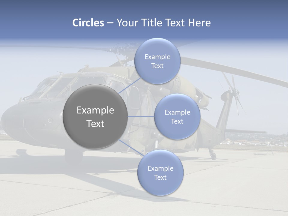 White Air Cold PowerPoint Template