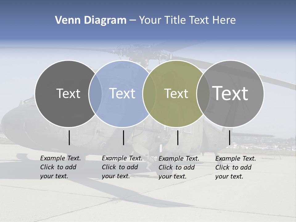 White Air Cold PowerPoint Template
